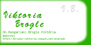 viktoria brogle business card